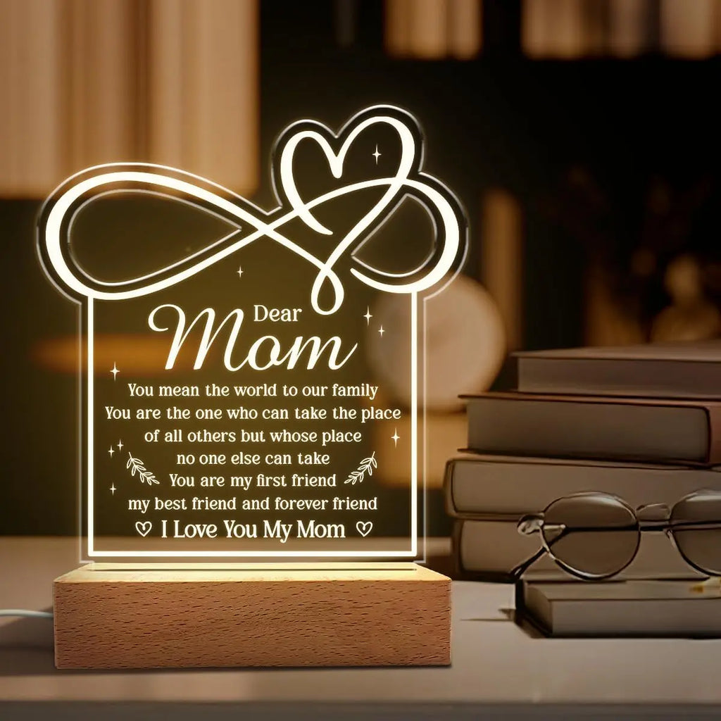 Mother's Day Acrylic Night Light