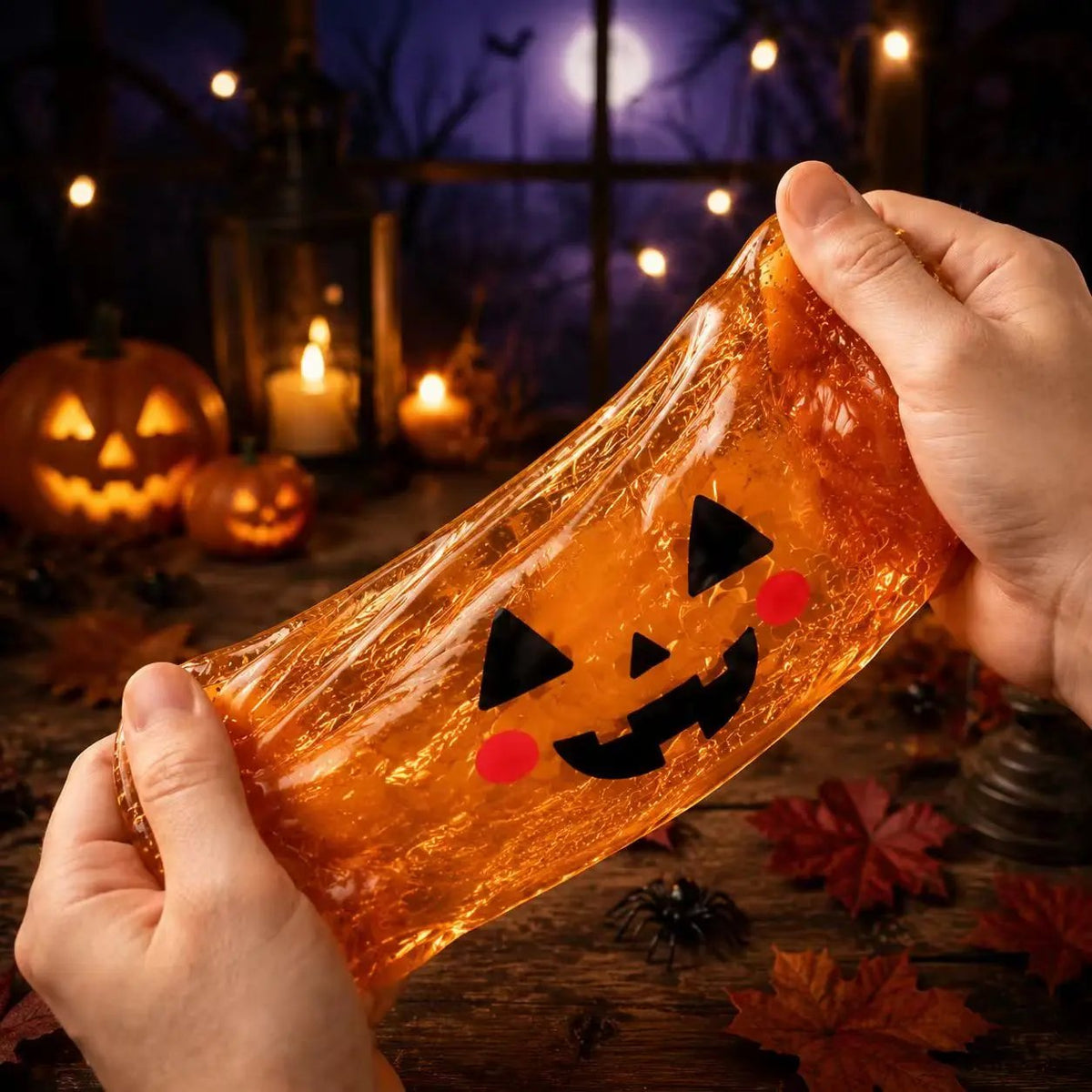 Cute Halloween Scary Ghost Maruko Squeeze Toy Set