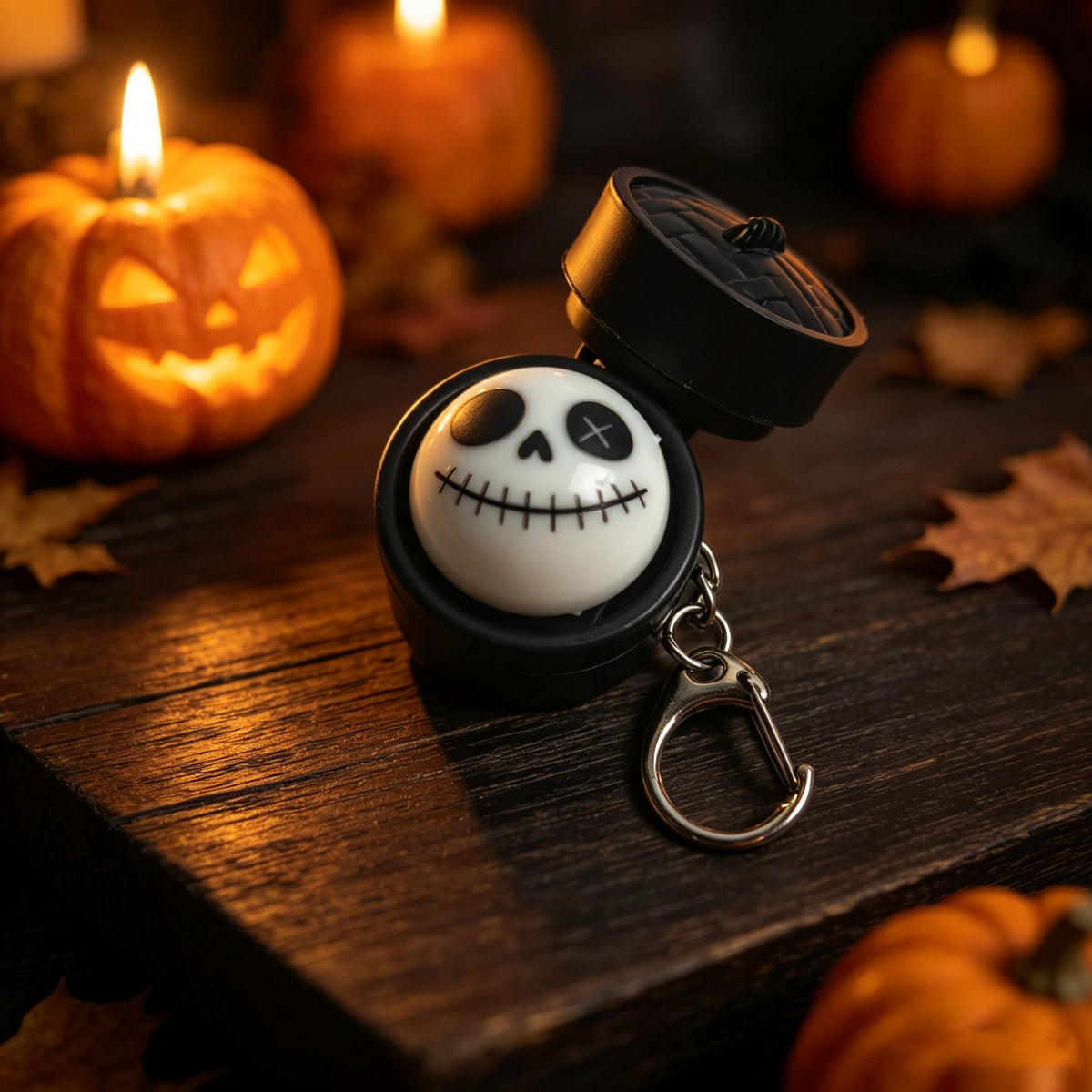 🔥 LAST DAY 49% OFF🔥  Cute Dumpling Pressable Fidget Keychain - touch sensing light