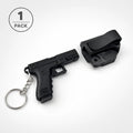 🎯 3D Printed Pistol & Holster Keychain