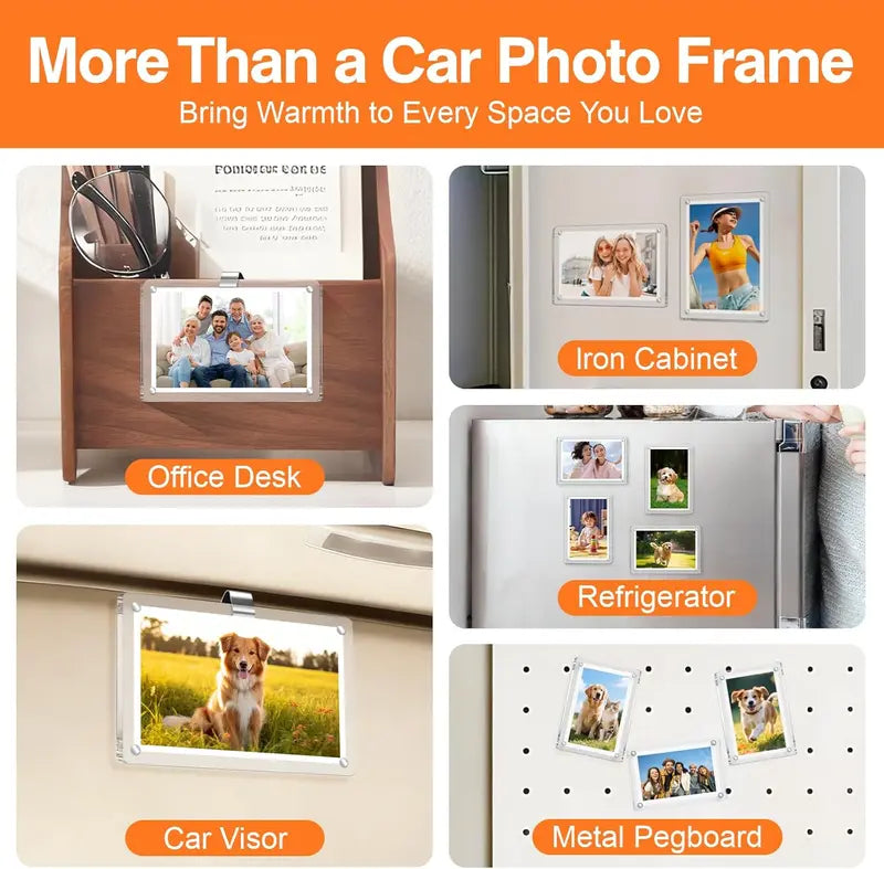 🖼️Car Picture Holder for Sun Visor
