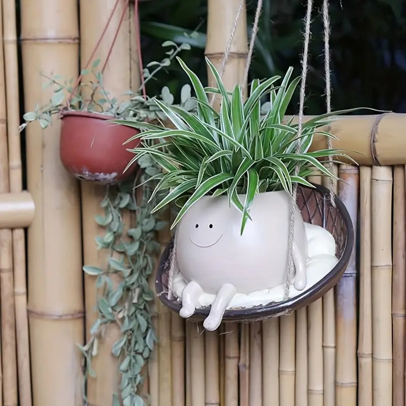 🌿Smily Face Planter Pot