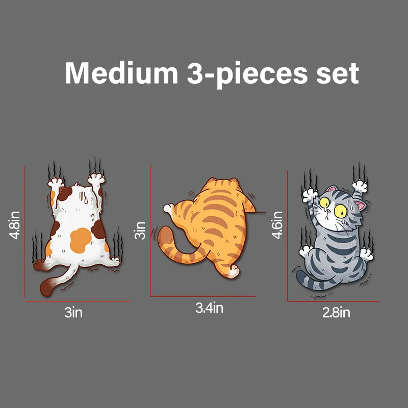 Cute cat cartoon decal car stickers✨Buy 2 Save 10%✨
