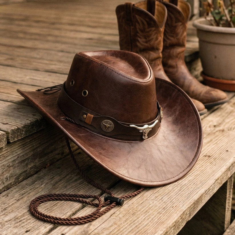 📢📢50% OFF NOW !!!⏰Breathable Sunshade Cowboy Hat
