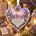 🌸Floral Christmas Ornament – Heartfelt Holiday Keepsake for Loved Ones