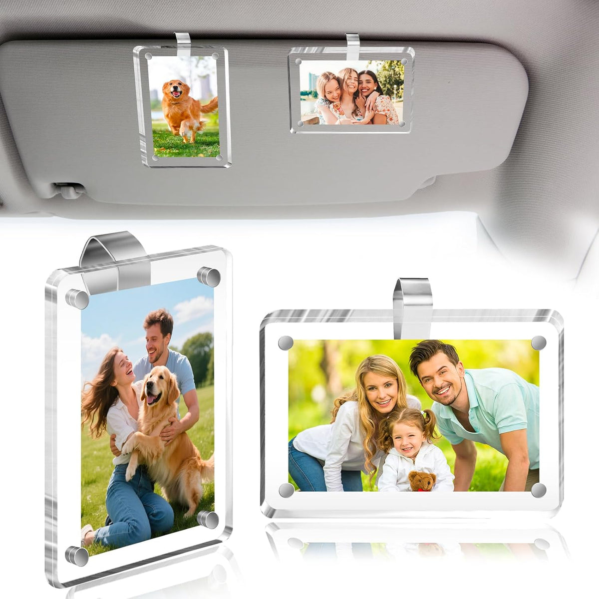 🖼️Car Picture Holder for Sun Visor