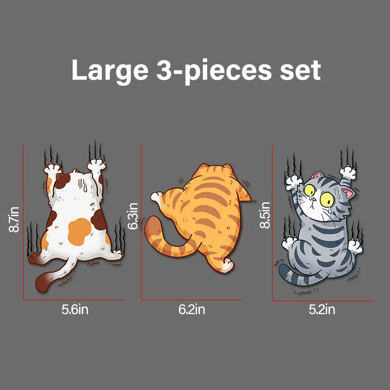 Cute cat cartoon decal car stickers✨Buy 2 Save 10%✨