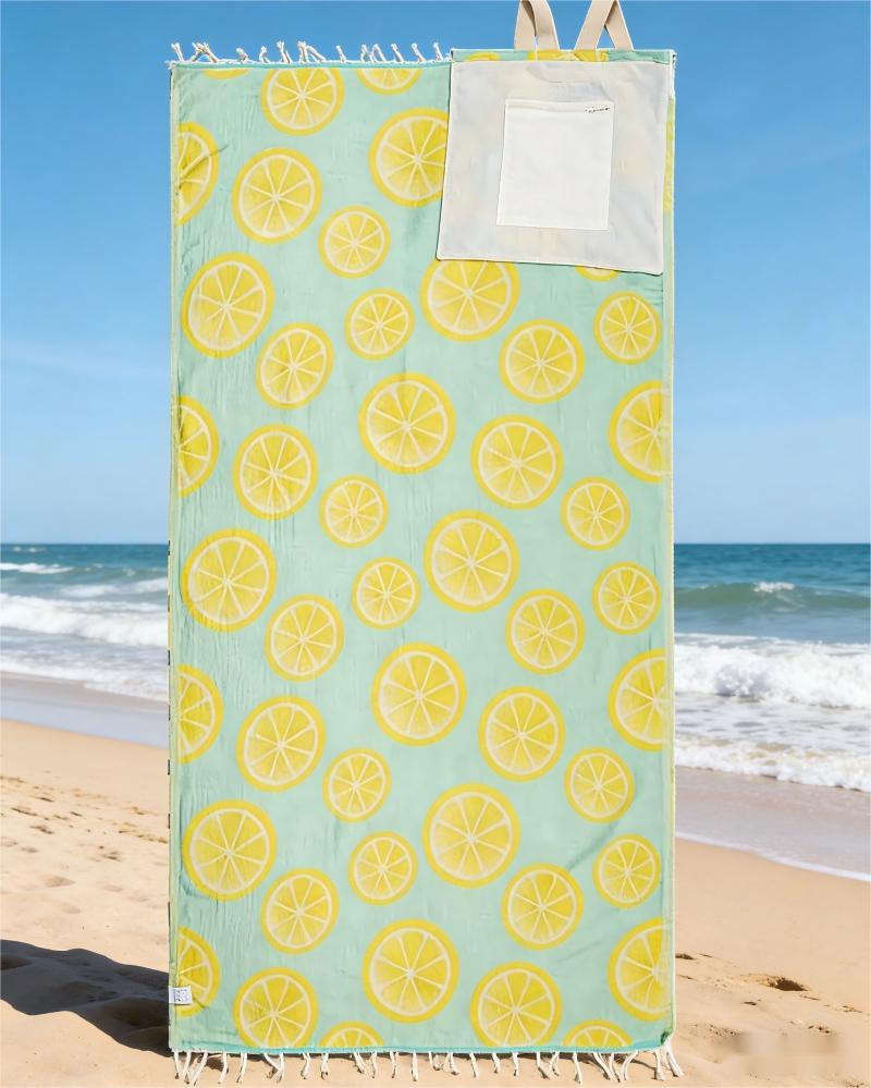 🌊 2-in-1 Convertible Beach Towel Bag