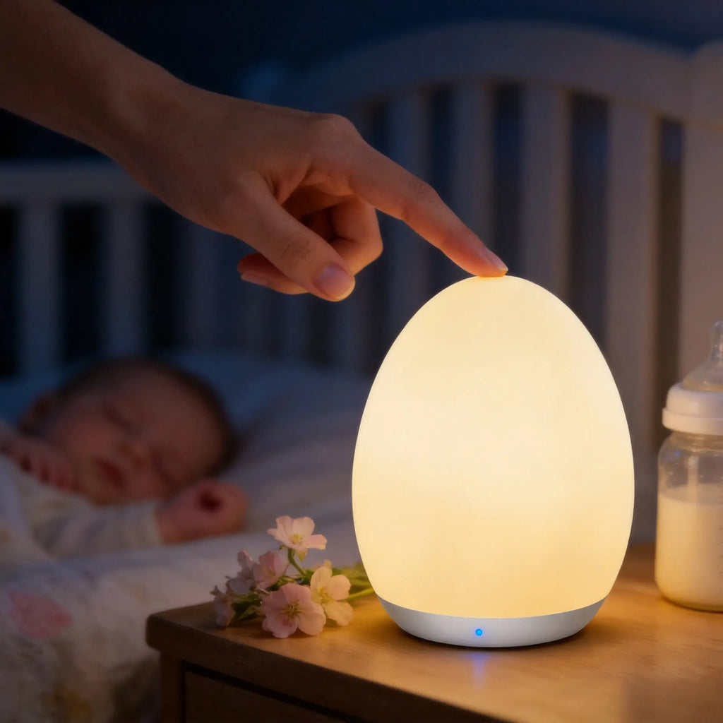 Egg Shaped Touch Night Light