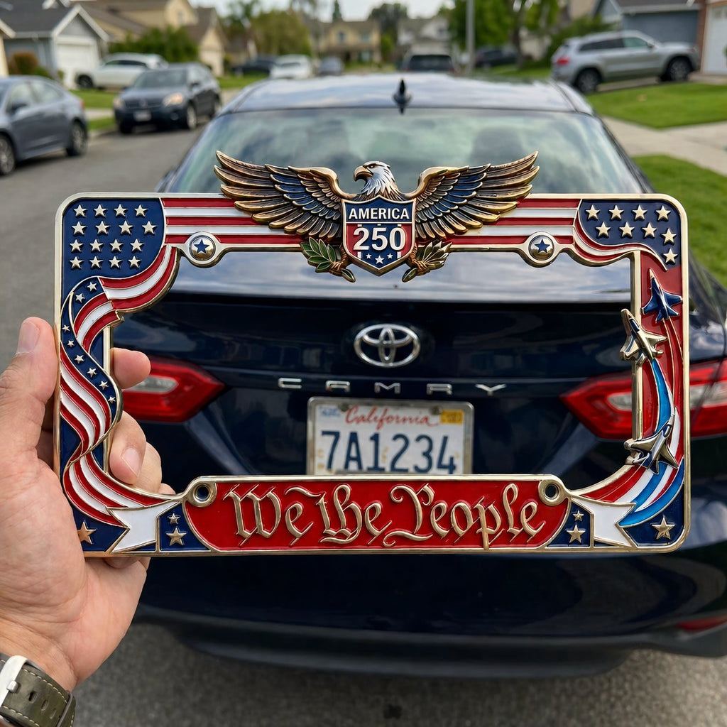 🔥LAST DAY 70% OFF-🦅 250th Anniversary Commemorative License Plate Frame