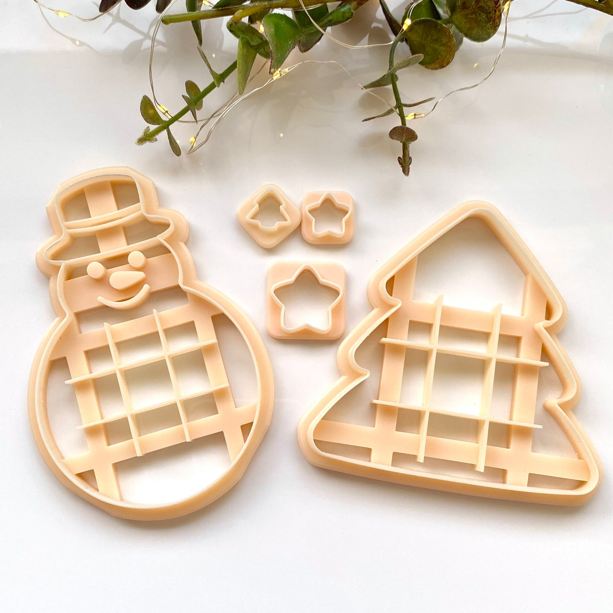 ✨🎄 Christmas TicTacToe Cookie Cutter 🎄✨