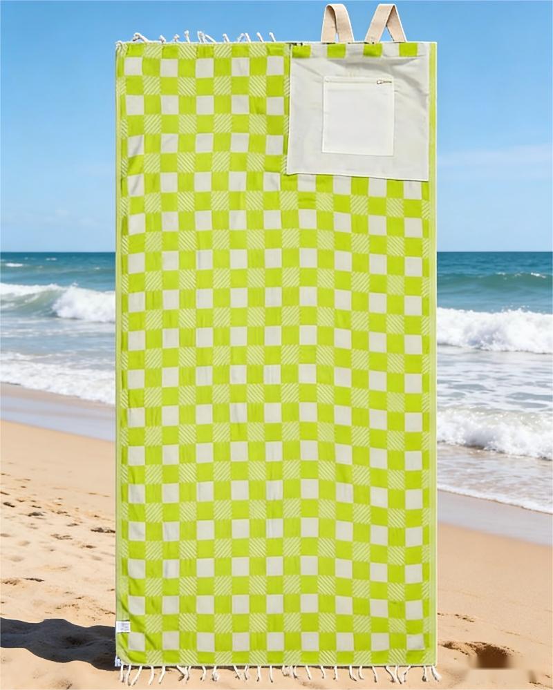 🌊 2-in-1 Convertible Beach Towel Bag
