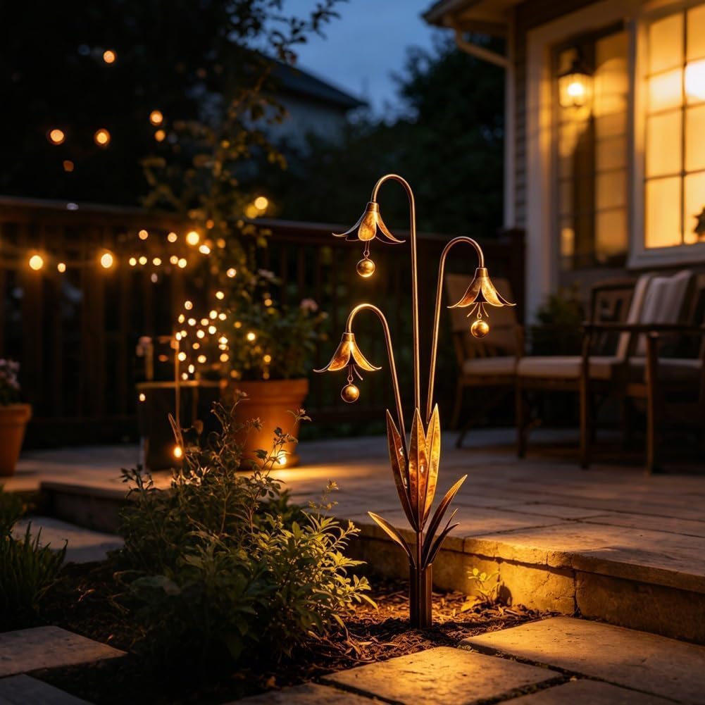 🔥Enjoy a 50% discount for a limited time🥇Handmade Bluebell Garden Wind Chime - Yard Art Decor