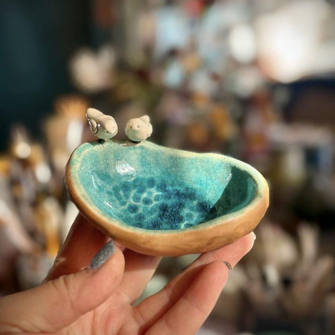 🐦🌸Captivating bird feeder sculptures for outdoor birds
