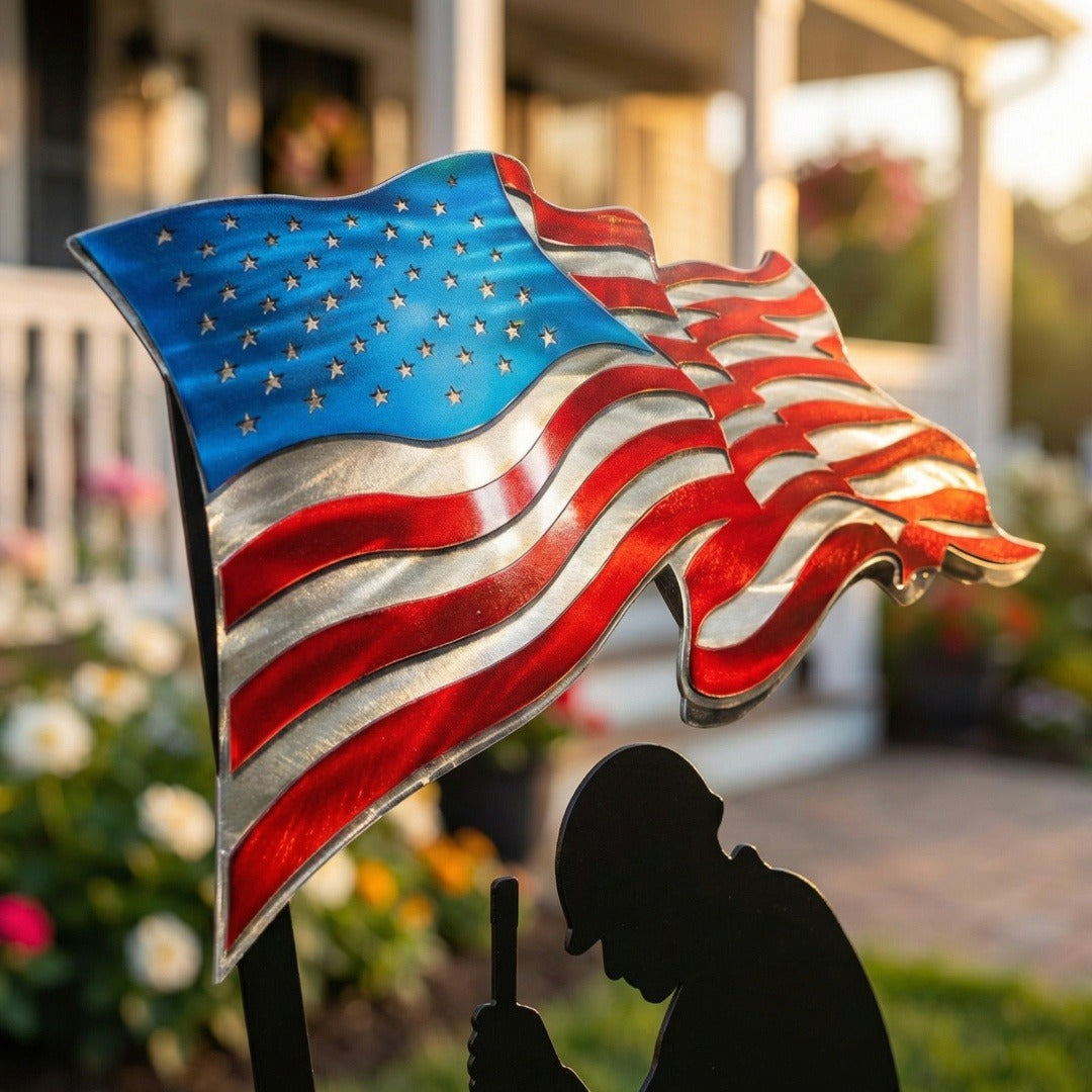 250 Years of Defending Liberty Metal Garden Stake