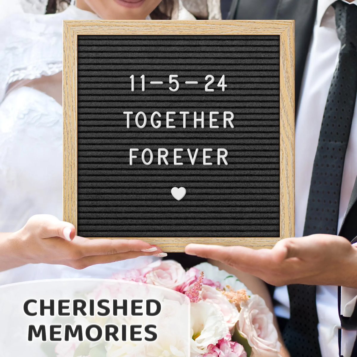 Felt Letter Board - 170 Letters, Numbers and Emojis for Celebrations & Announcements