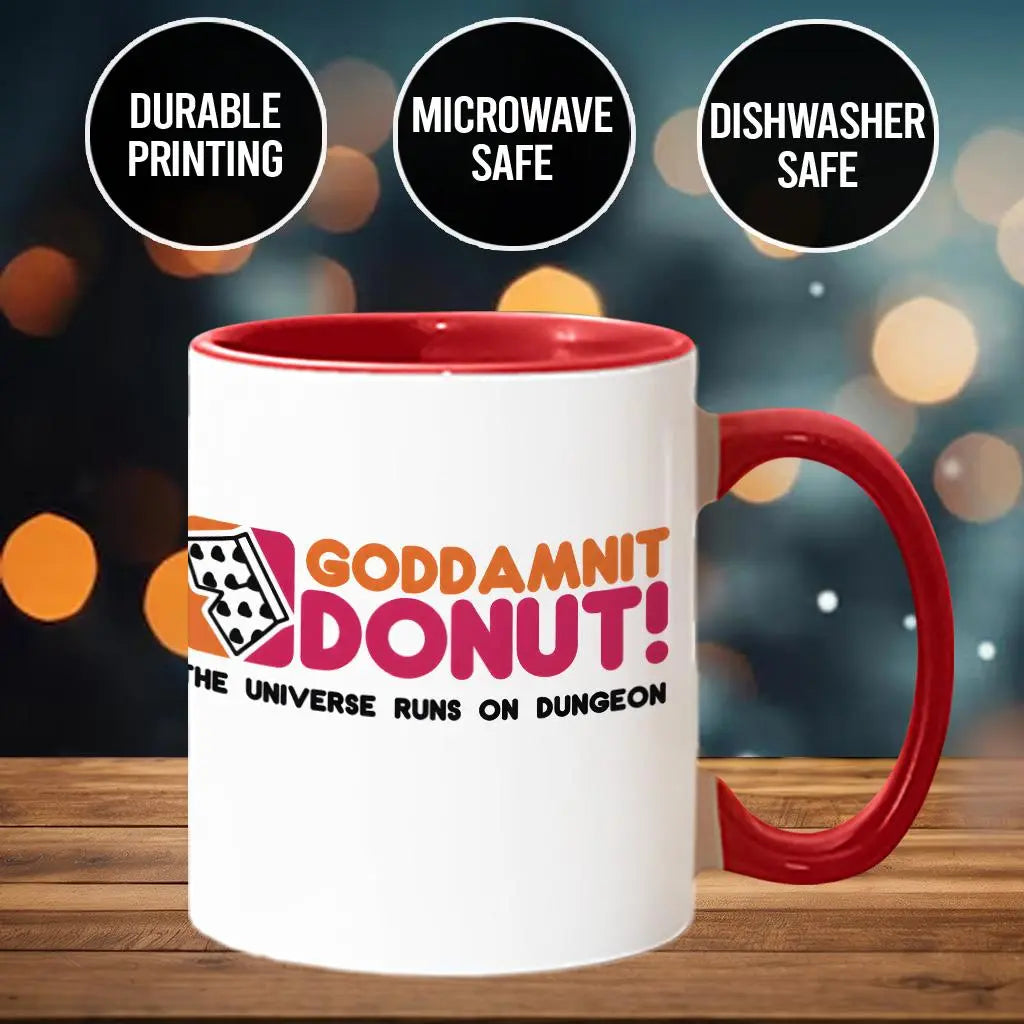 Goddamnit Donut Coffee Mug
