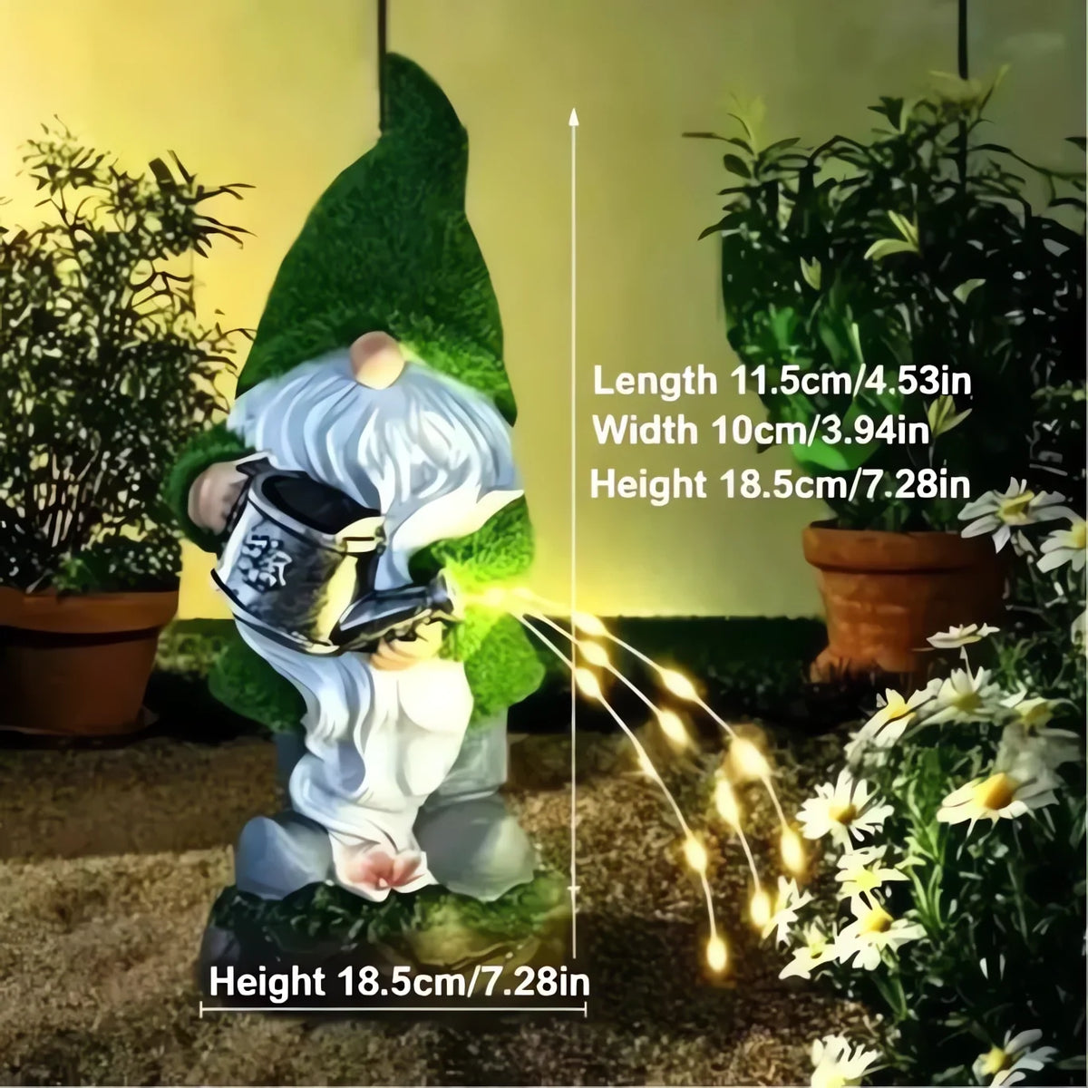 🌺Summer Sale 49% OFF🔥Outdoor Garden Gnomes with LED Solar Light