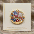 🏆Flash Sale 60% OFF - US 250th Anniversary Enamel Brooch Pin