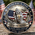 🔥Last Day Promotion-70% OFF 💥America 250 “Prayers For The Nation” Commemorative Challenge Coin