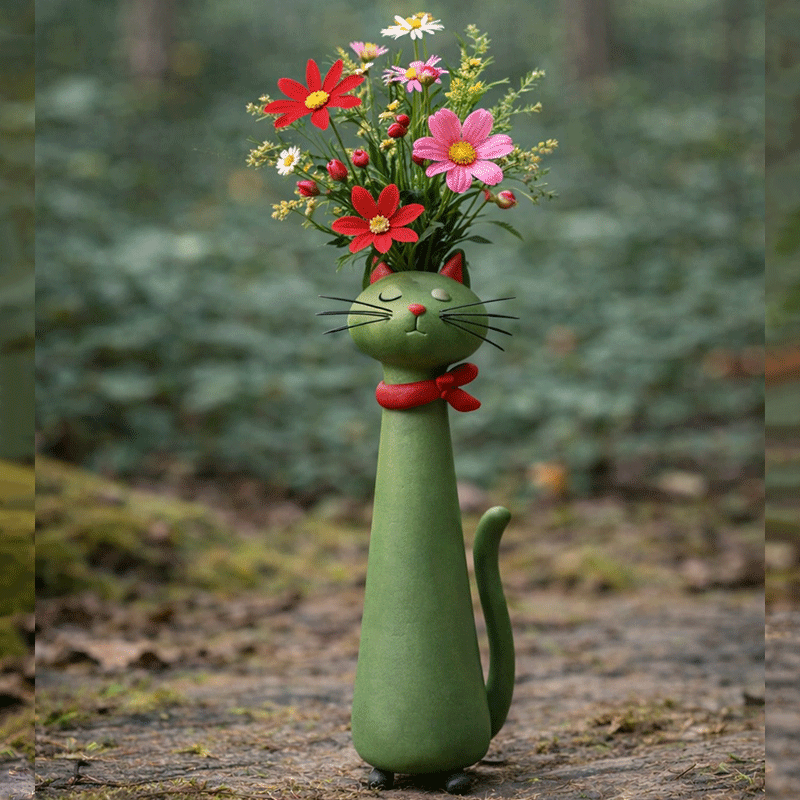 💖🎁2026 Mother's Day Gifts 50% Off--😻Quirky Cat Vase