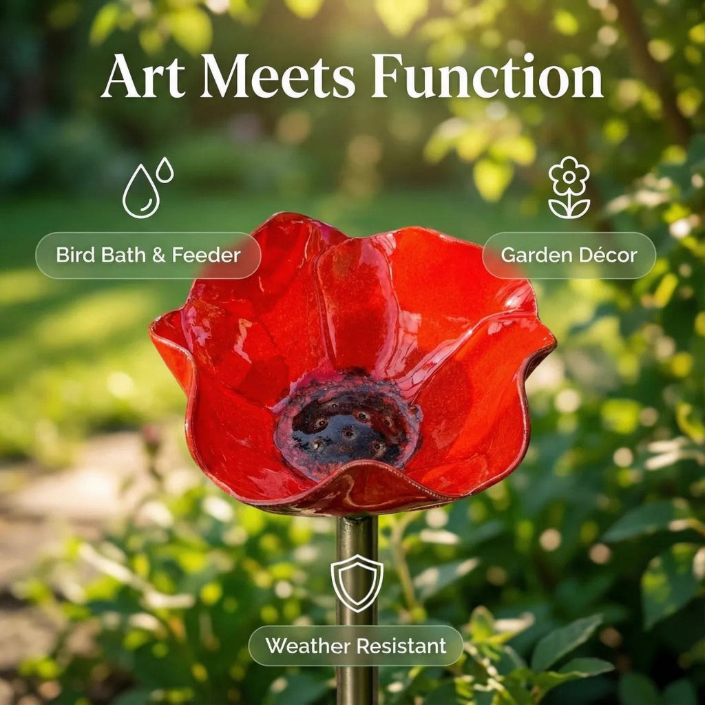 💖🎁2026 Mother's Day Gifts 50% Off--🐦🎁Handmade Metal Flower Garden Stake🐦