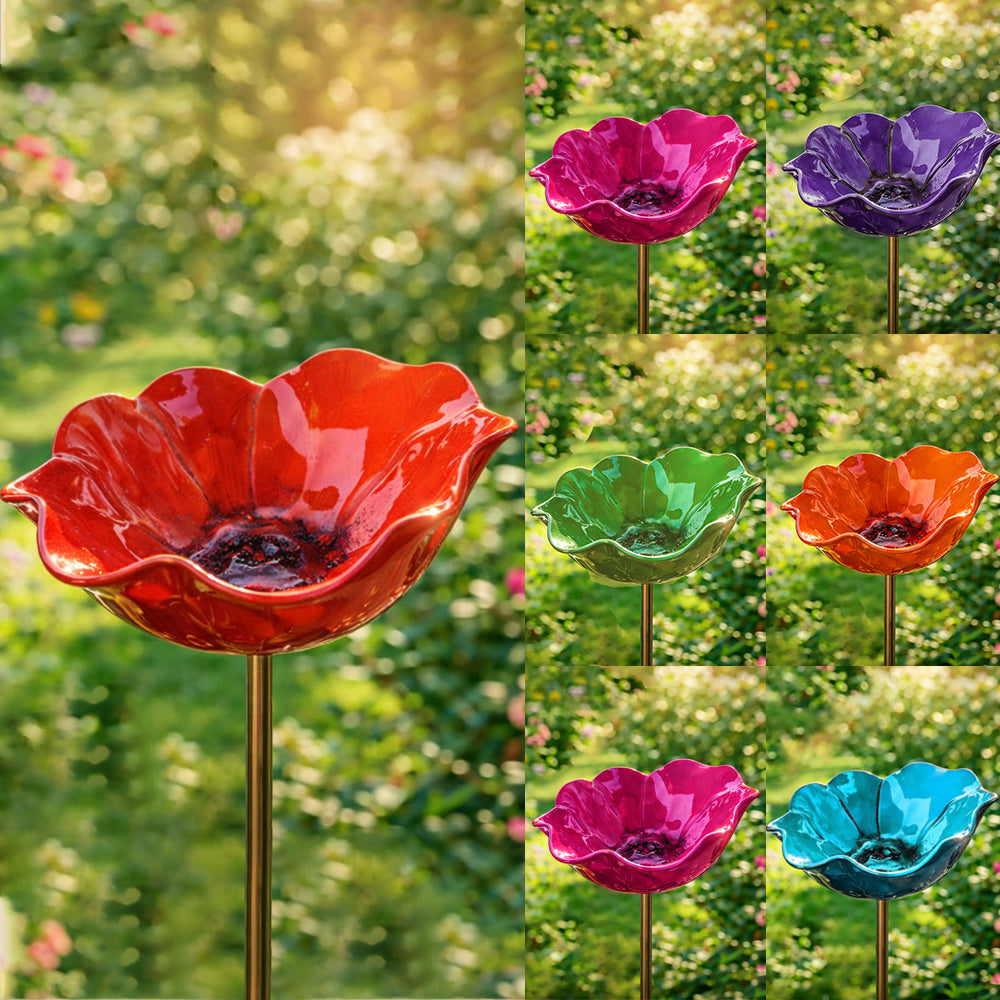 💖🎁2026 Mother's Day Gifts 50% Off--🐦🎁Handmade Metal Flower Garden Stake🐦