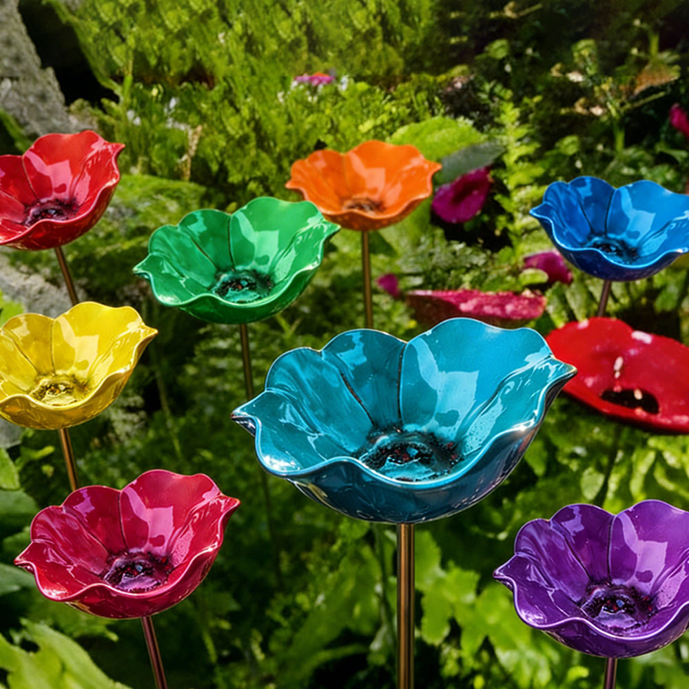 💖🎁2026 Mother's Day Gifts 50% Off--🐦🎁Handmade Metal Flower Garden Stake🐦