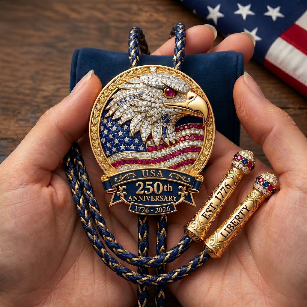 🦅 USA 250th Anniversary Eagle Bolo Tie🎁