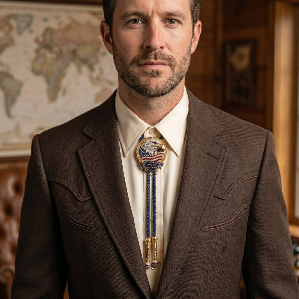 🦅 USA 250th Anniversary Eagle Bolo Tie🎁