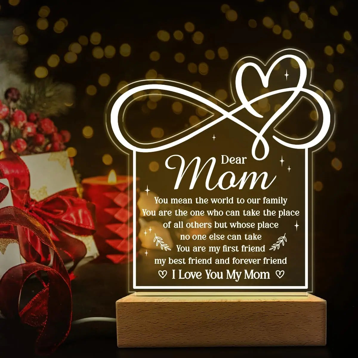Mother's Day Acrylic Night Light