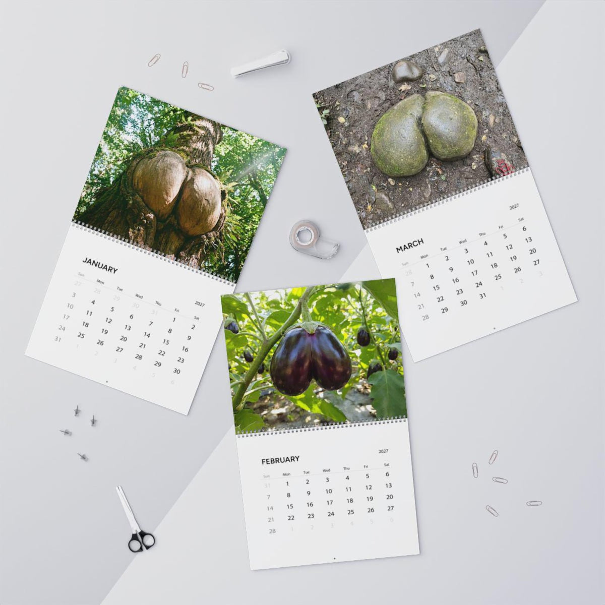 🍑 Natures Butt 2027 Calendar🍑