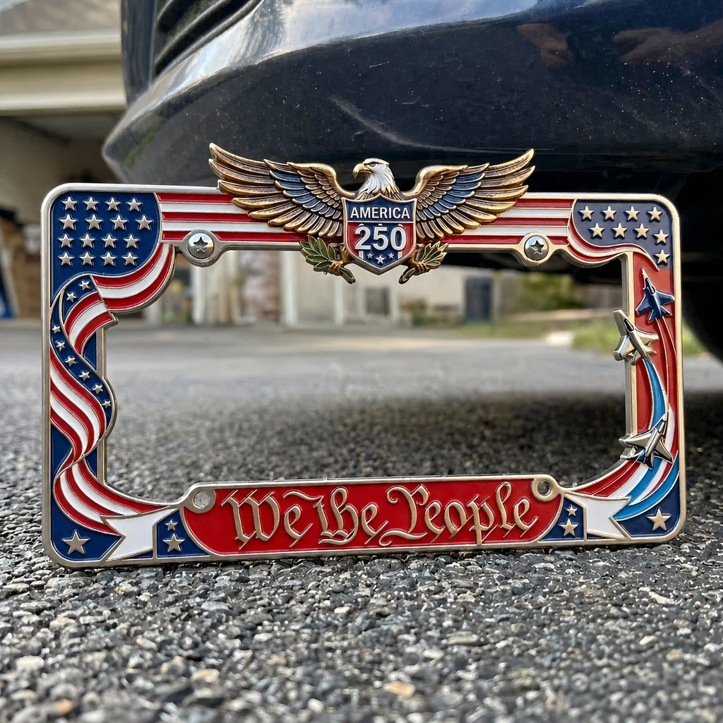 🔥LAST DAY 70% OFF-🦅 250th Anniversary Commemorative License Plate Frame