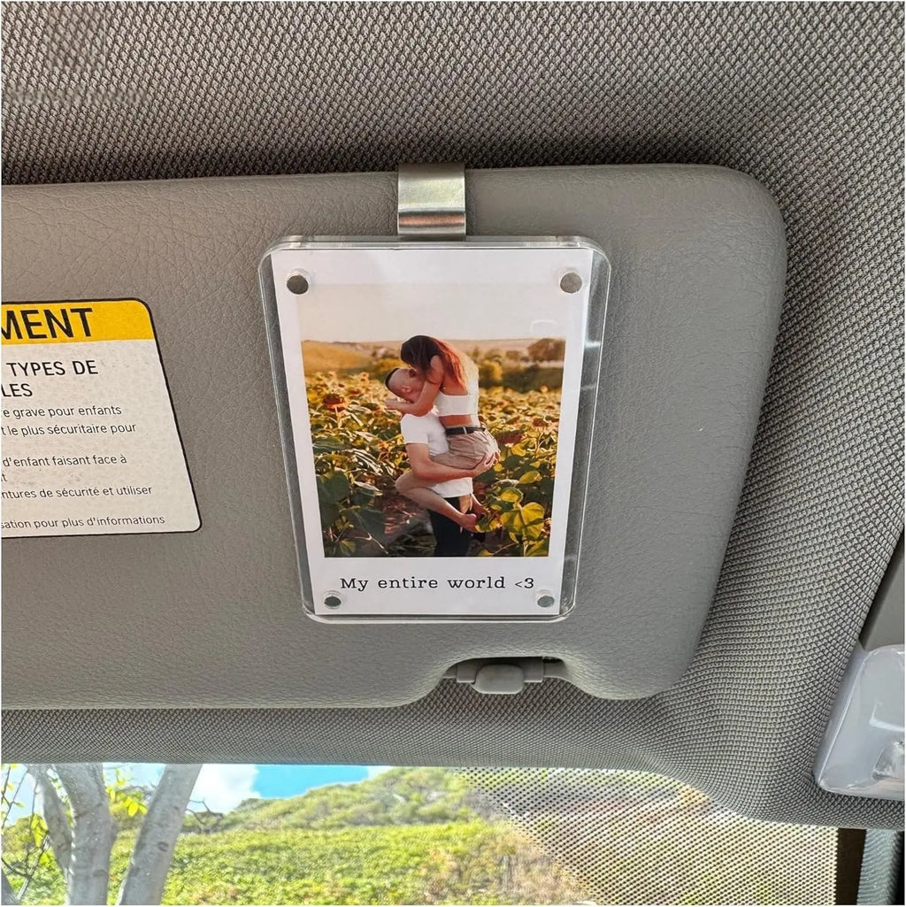 🖼️Car Picture Holder for Sun Visor