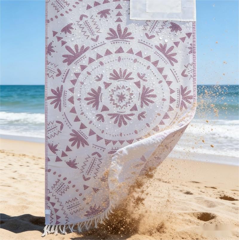 🌊 2-in-1 Convertible Beach Towel Bag