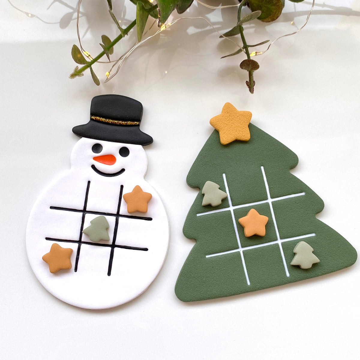 ✨🎄 Christmas TicTacToe Cookie Cutter 🎄✨