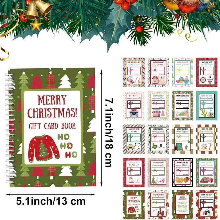 🌲2026 Christmas Early-Bird Sale | Christmas Gift Card Book 70% OFF — Only $19.99