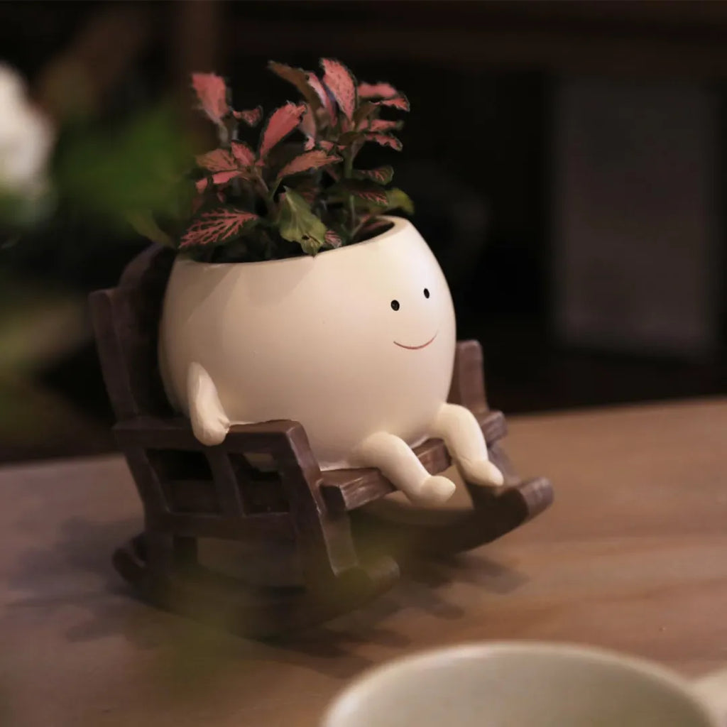 🌿Smily Face Planter Pot
