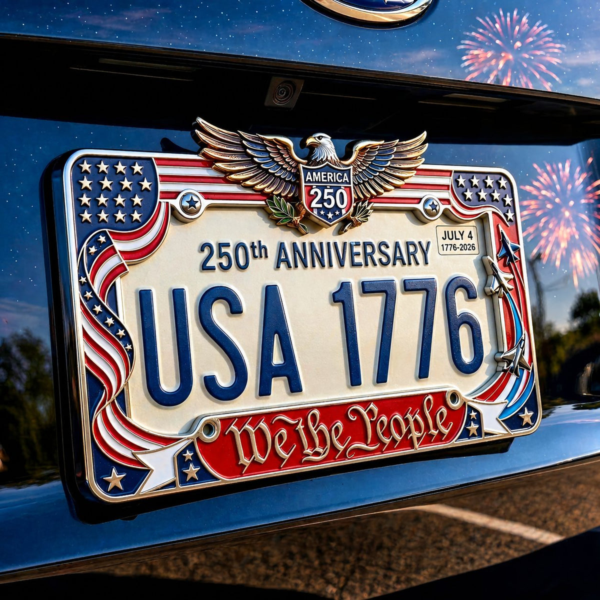 🔥LAST DAY 70% OFF-🦅 250th Anniversary Commemorative License Plate Frame