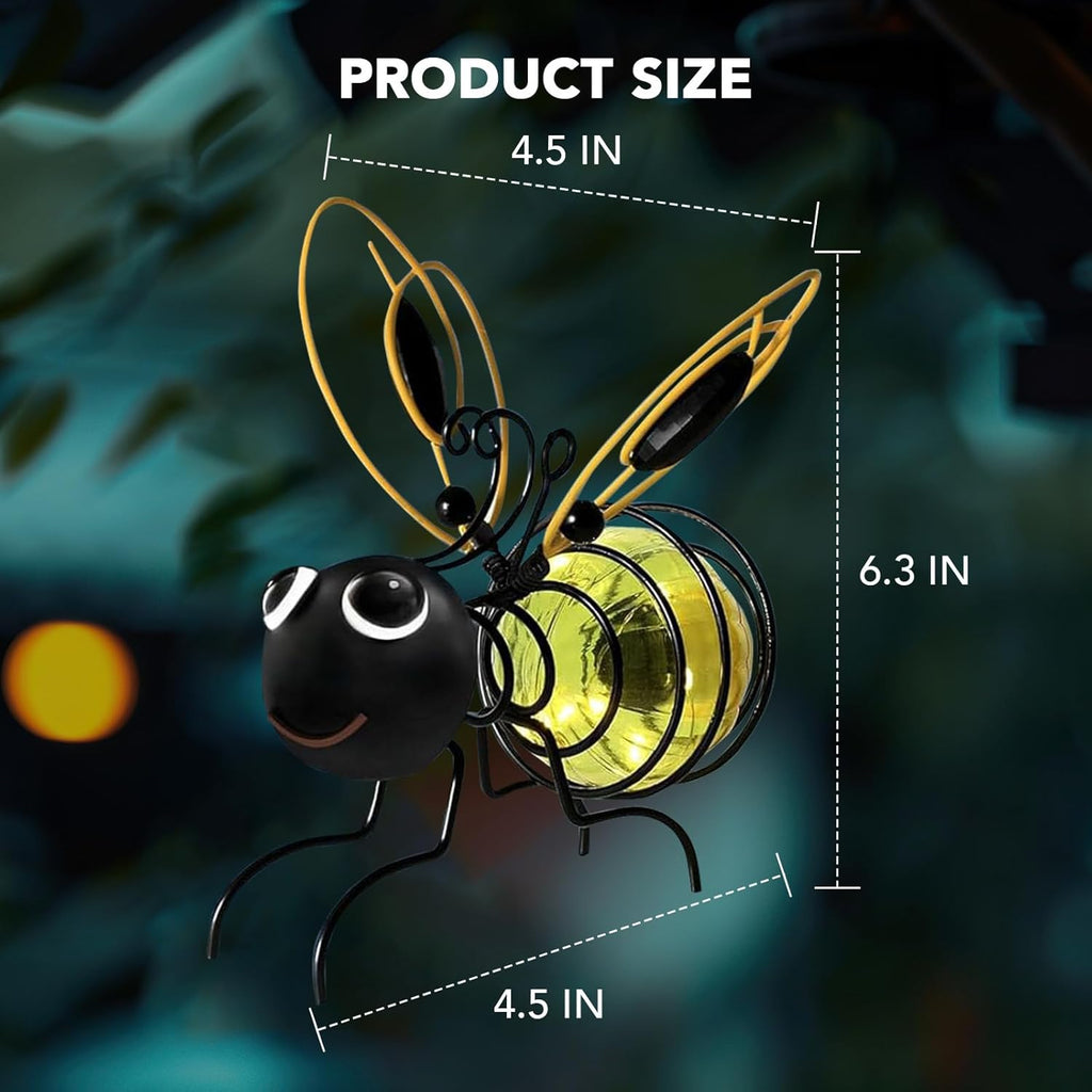 🎁Last Day Sale 50% OFF⚡Outdoor Hanging Solar Bee Light🔥
