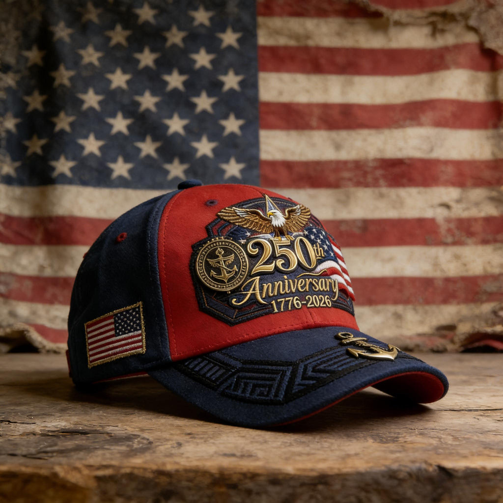 🧢US 250th Anniversary Patriotic Baseball Cap
