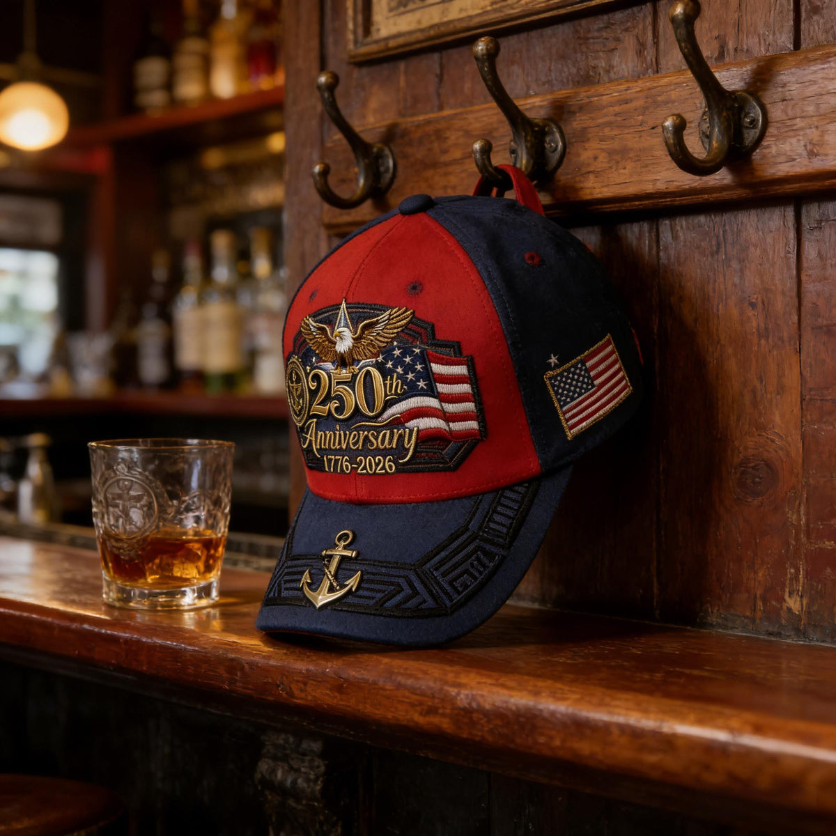 🧢US 250th Anniversary Patriotic Baseball Cap