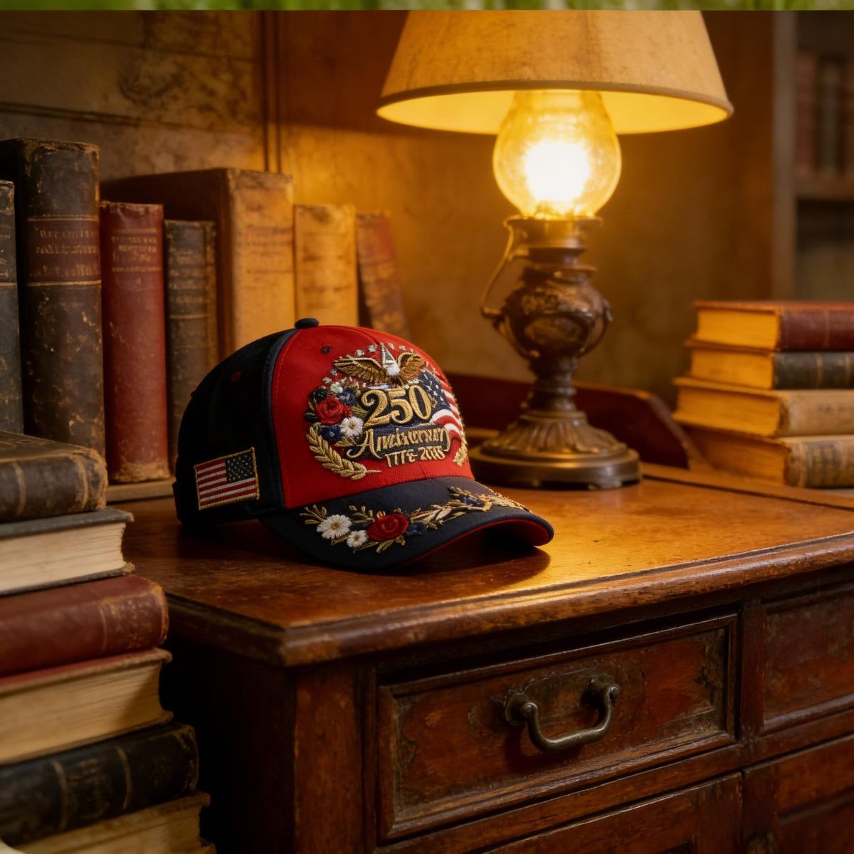 🧢US 250th Anniversary Patriotic Baseball Cap