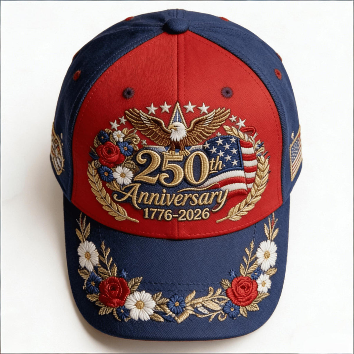 🧢US 250th Anniversary Patriotic Baseball Cap