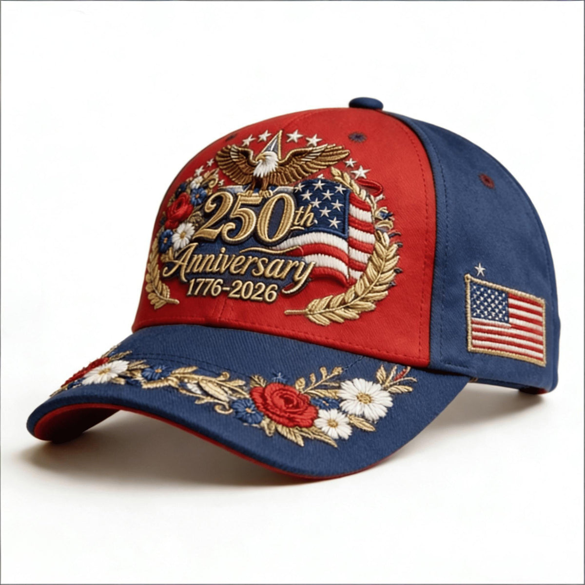 🧢US 250th Anniversary Patriotic Baseball Cap