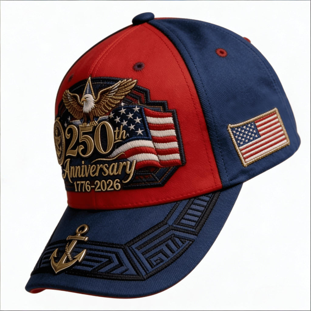 🧢US 250th Anniversary Patriotic Baseball Cap