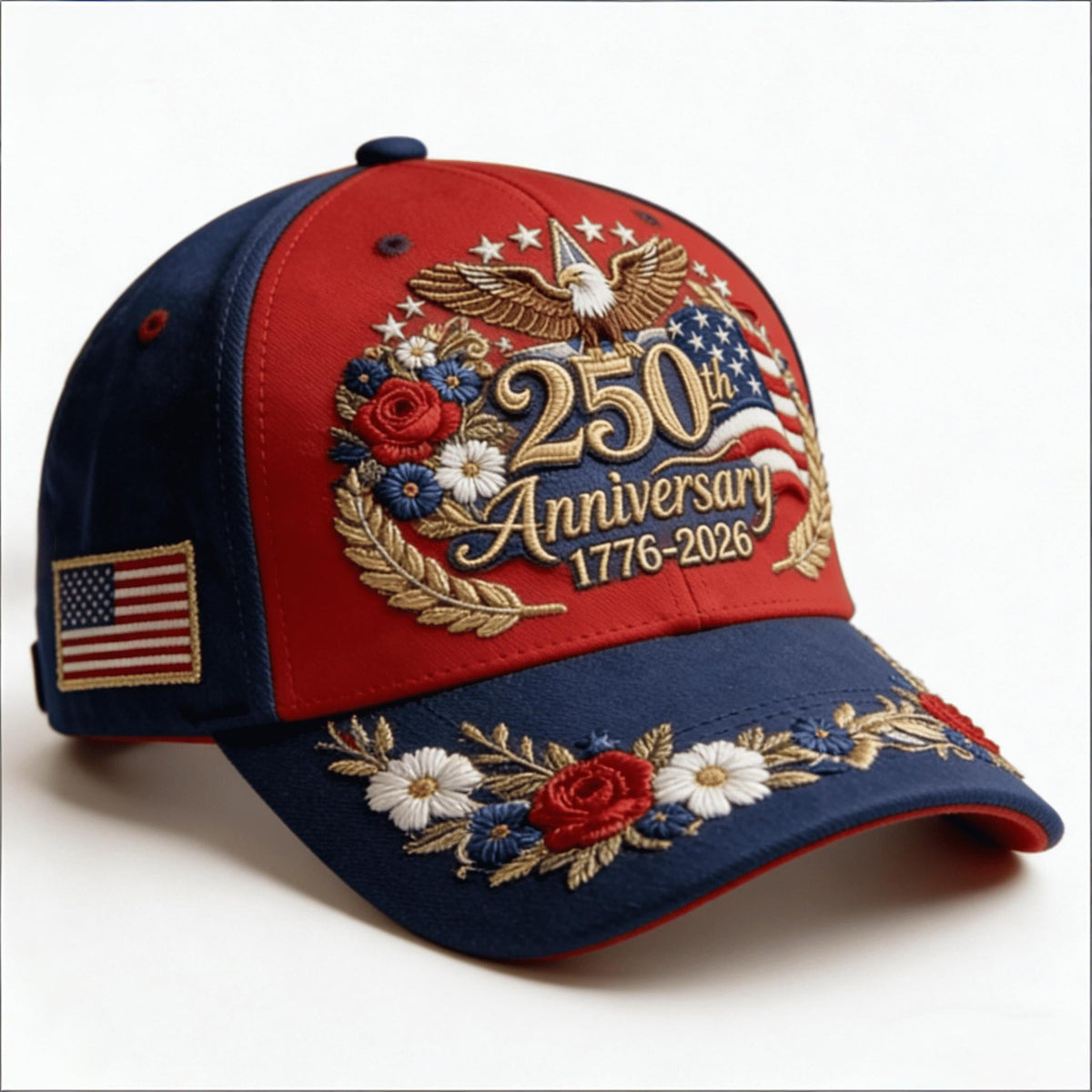 🧢US 250th Anniversary Patriotic Baseball Cap