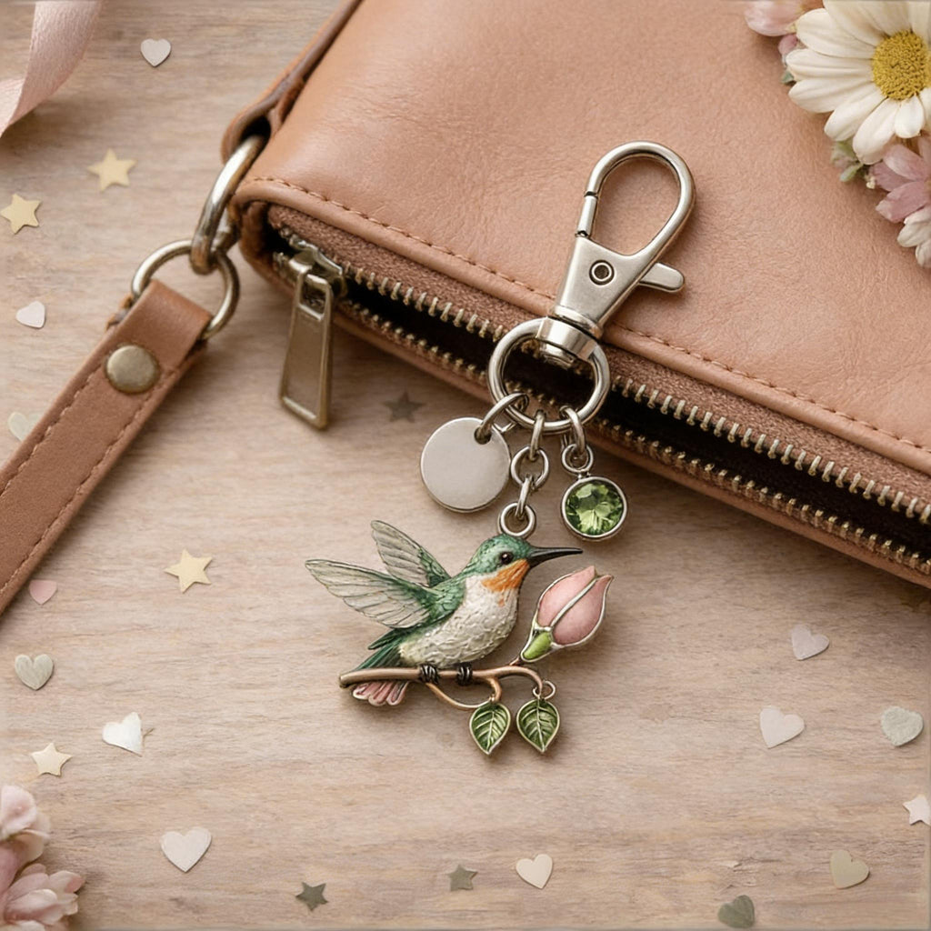 A Little Hummingbird for You keychain-A Meaningful Mother’s Day Gift Filled with Love & Comfort