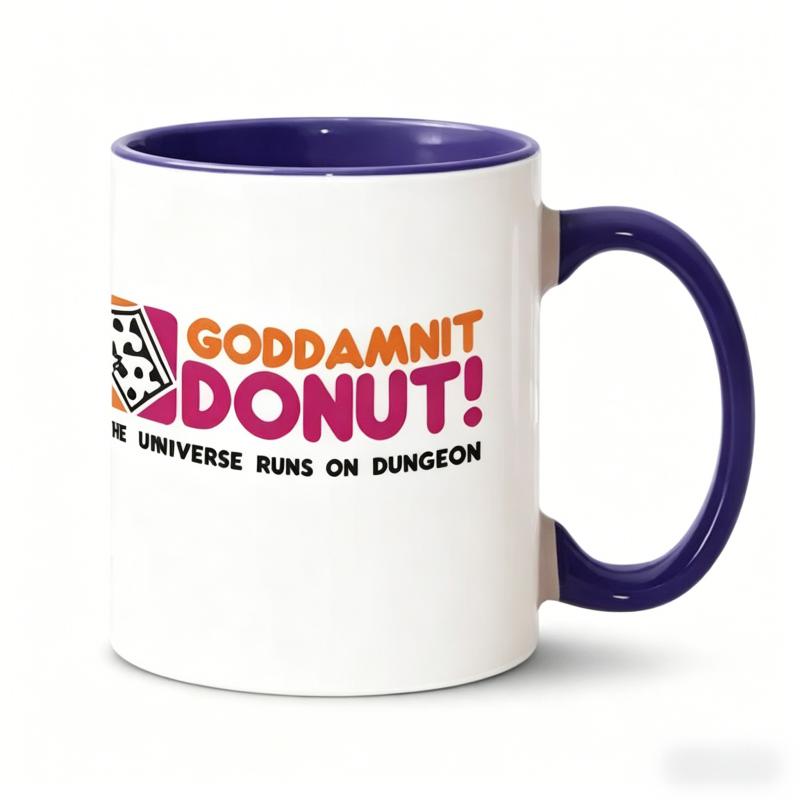 Goddamnit Donut Coffee Mug