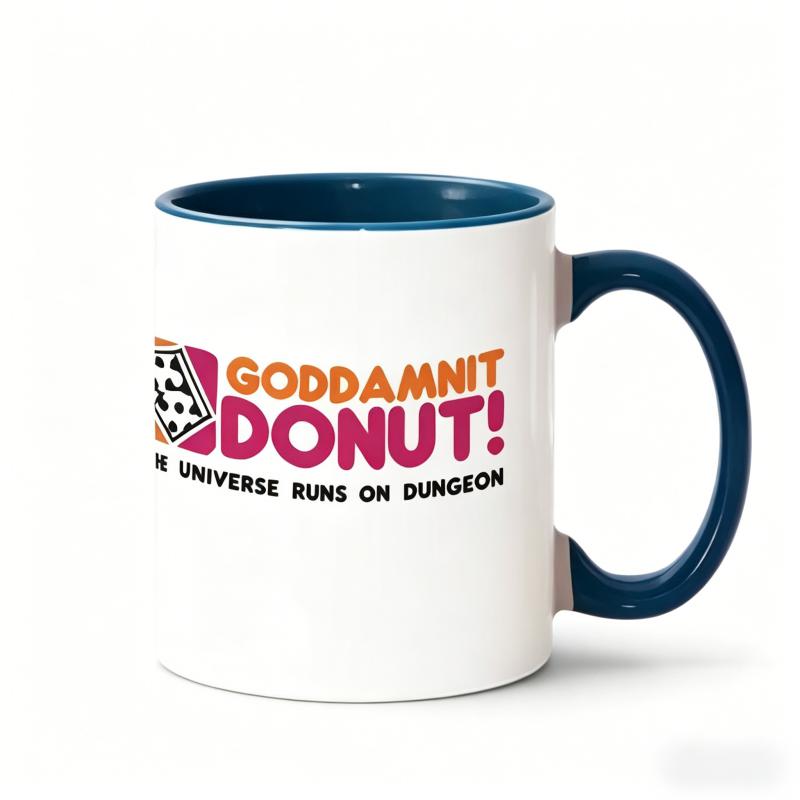 Goddamnit Donut Coffee Mug